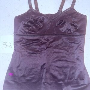 Ruby Ribbon Siren Cami - Black, size 38 (level 5)